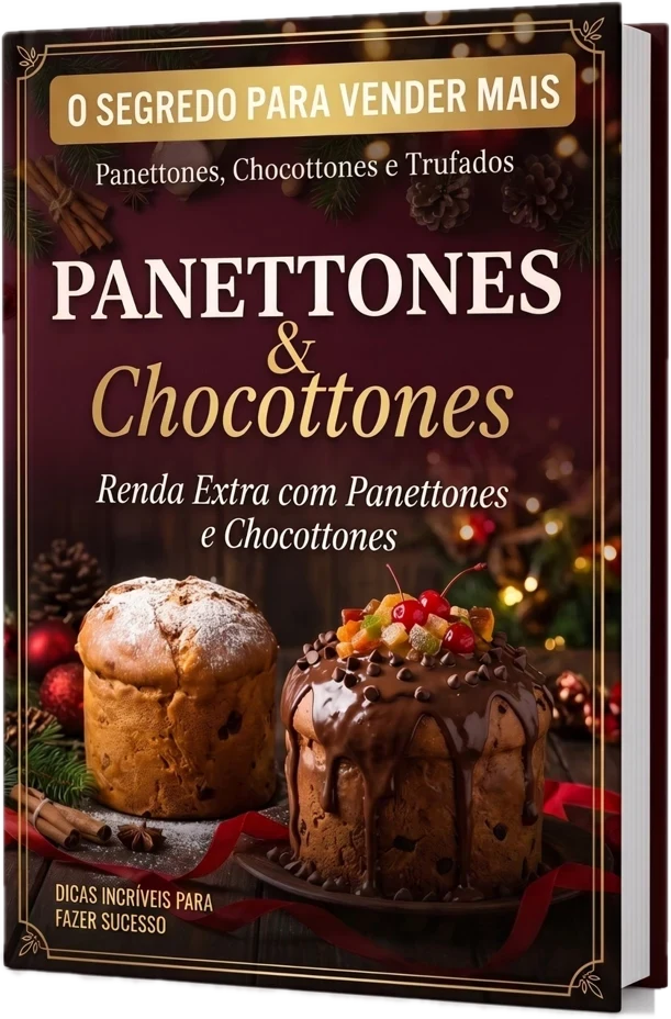 Capa do ebook Panettones & Chocottones Trufados